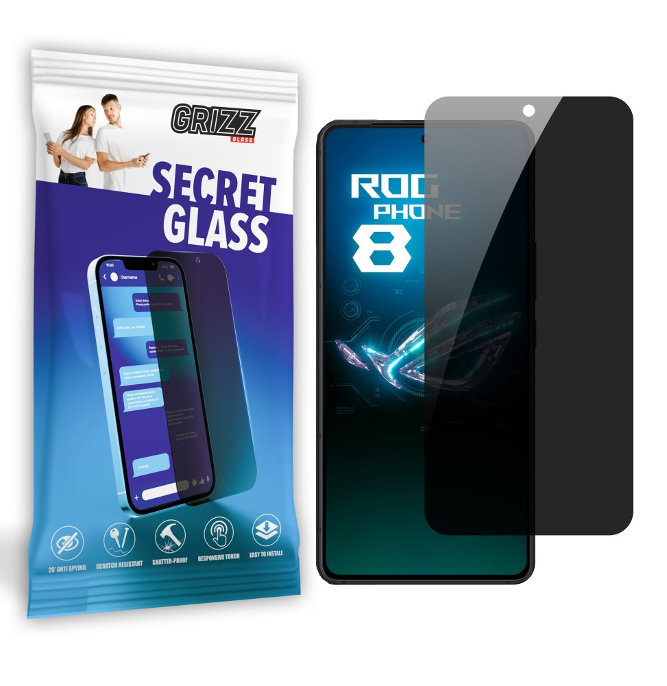 Sekretne szło hybrydowe do Asus ROG Phone 8 prywatyzujące Grizz SecretGlass