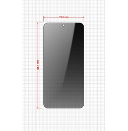 Sekretne szkło hybrydowe do Samsung Galaxy S24 Plus prywatyzujące Grizz SecretGlass