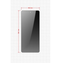 Sekretne szkło hybrydowe do Motorola Moto G24 Power prywatyzujące Grizz SecretGlass