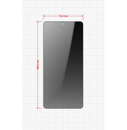 Sekretne szkło hybrydowe do Asus Zenfone 11 Ultra prywatyzujące Grizz SecretGlass