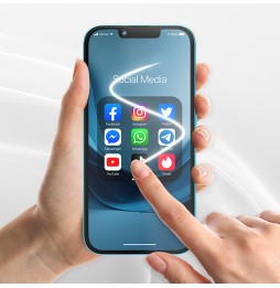 Sekretne szkło hybrydowe do OnePlus Ace 3V prywatyzujące Grizz SecretGlass