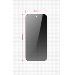 Sekretne szkło hybrydowe do Google Pixel 9 Pro Fold prywatyzujące Grizz SecretGlass