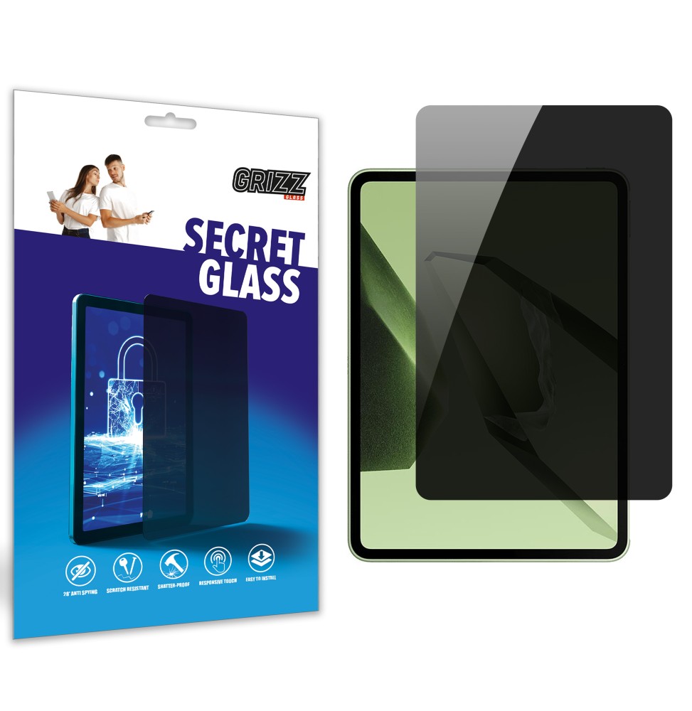 Sekretne szkło hybrydowe do OnePlus Pad 3 prywatyzujące Grizz SecretGlass
