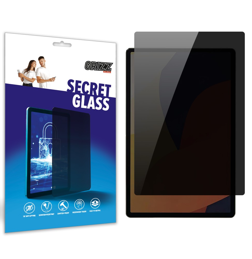 Sekretne szkło hybrydowe do Motorola Moto Pad 60 Pro prywatyzujące Grizz SecretGlass