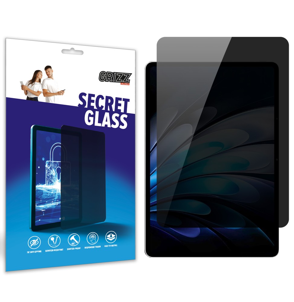 Sekretne szkło hybrydowe do Vivo Pad5 Pro prywatyzujące Grizz SecretGlass