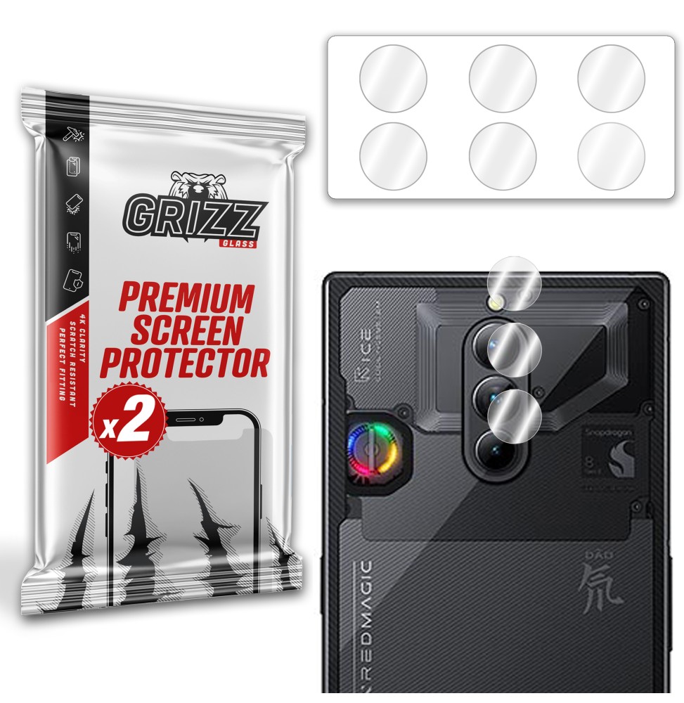 Szkło na aparat Grizz do Nubia Red Magic 8S Pro Plus