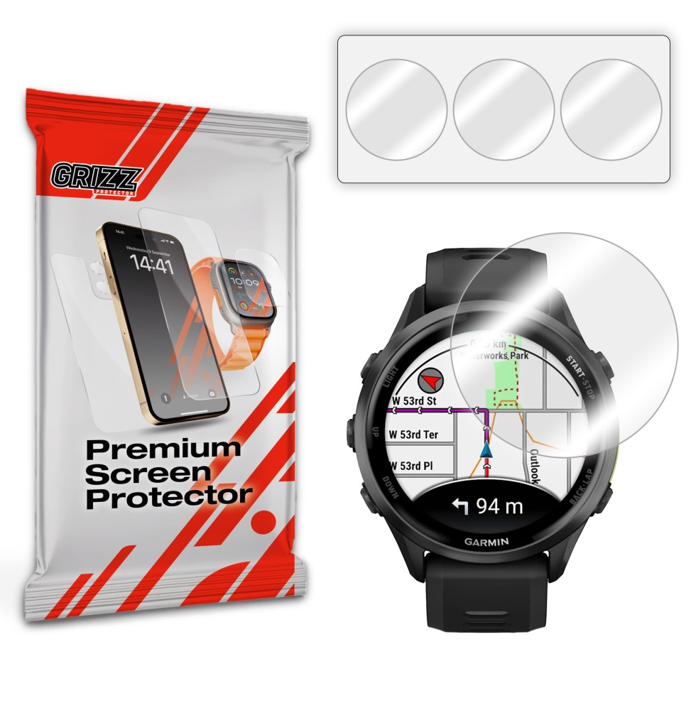 Folia hydrożelowa Grizz do Garmin Forerunner 970