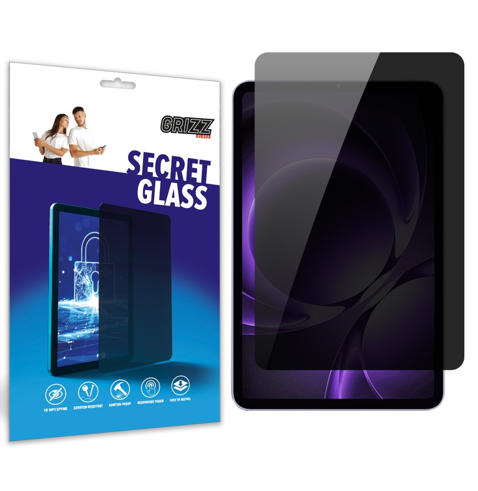 Sekretne szkło hybrydowe do Xiaomi Redmi K Pad 8,8" prywatyzujące Grizz SecretGlass