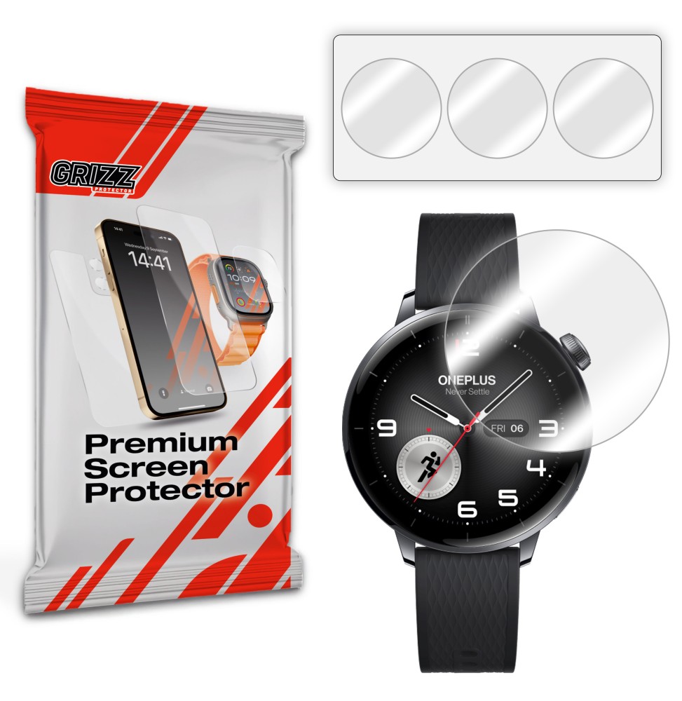 Folia hydrożelowa Grizz do OnePlus Watch 3 43mm