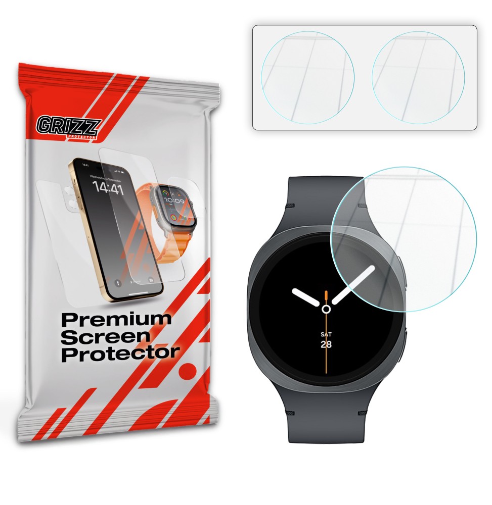 Szkło hybrydowe Grizz do Samsung Galaxy Watch 8 40mm