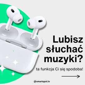 Dzięki temu korzystanie ze słuchawek stanie się jeszcze przyjemniejsze ❤

Pamiętaj, że na www.smartspot.com.pl kupisz sprzęt taniej z kodem IG50 ✅